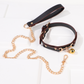 Collar/Choker with Leash & Bell V4 颈圈铃铛情趣BDSM V4 脖套+牵引 2170