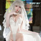 Bride wedding white costume uniform V4 白色婚纱制服 V4 2157