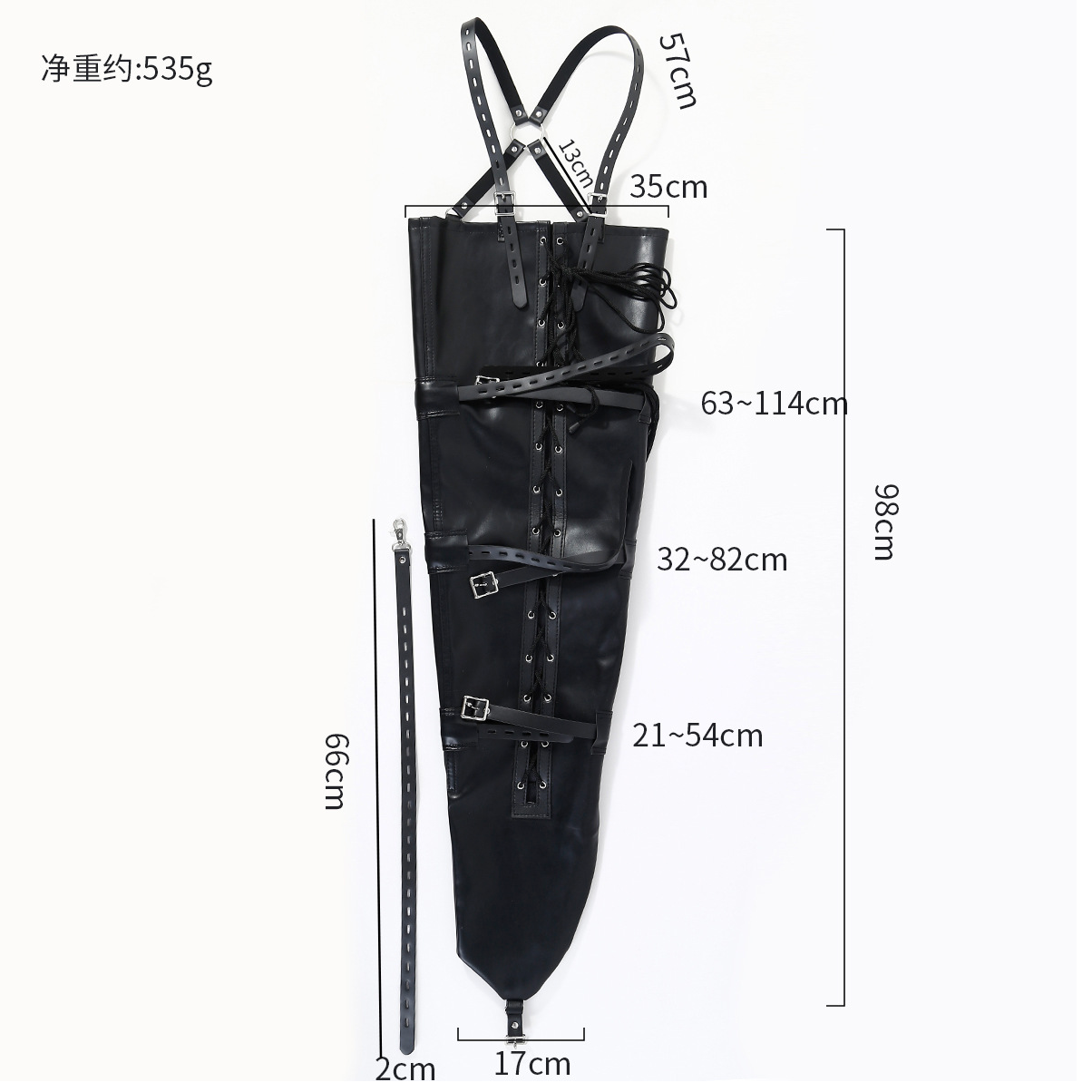 Bondage restriction-leg V5 腿部拘束衣束缚衣服 BDSM V5 2209
