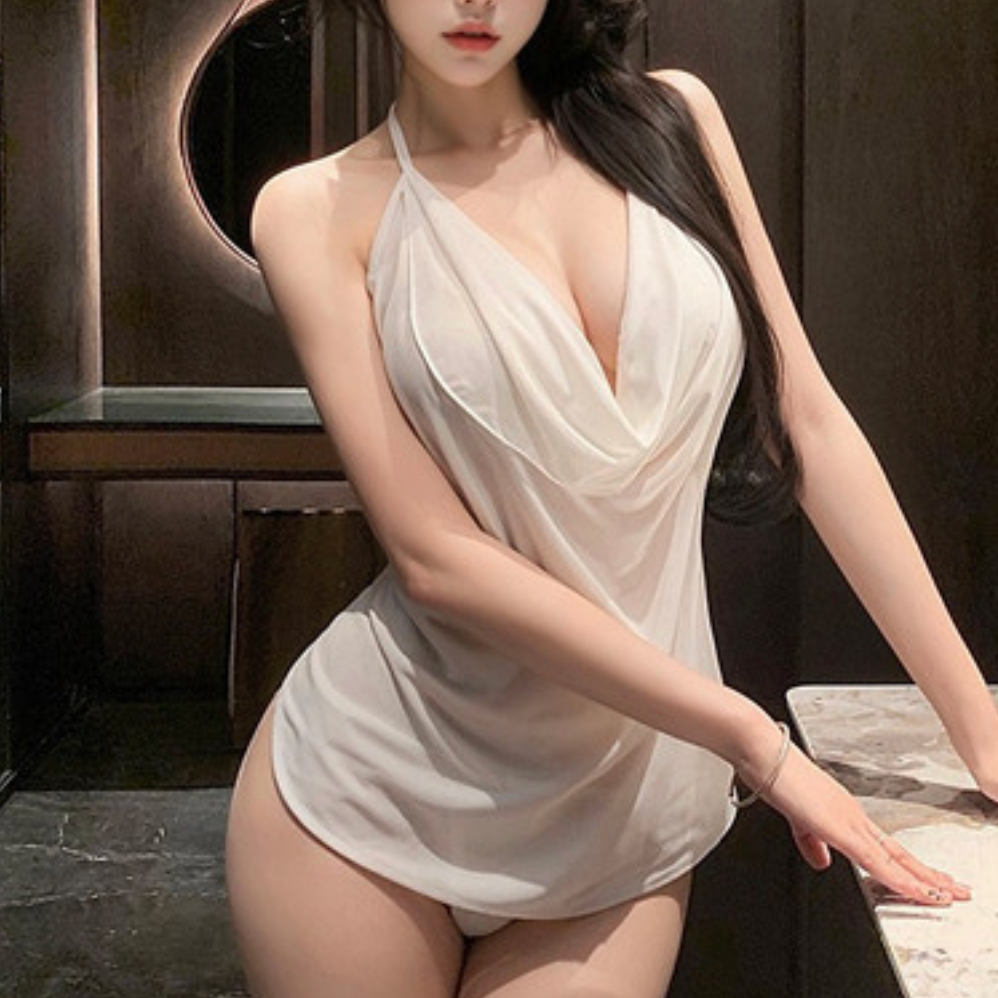 Sleep Wear Skirt Night Dress V5 半透睡衣裙 V5 2241