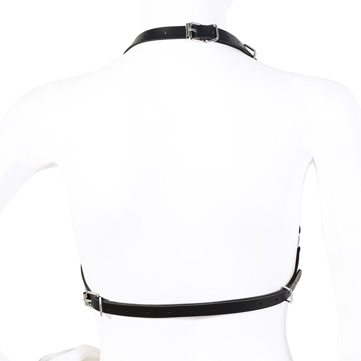 Leather Harness Bra Top V7 皮革情趣束缚女上身 V7 BDSM  2262