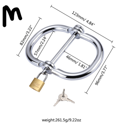 Hand Cuff Restraint Metal Bondage V6 束缚捆绑手铐 BDSM V6 2265