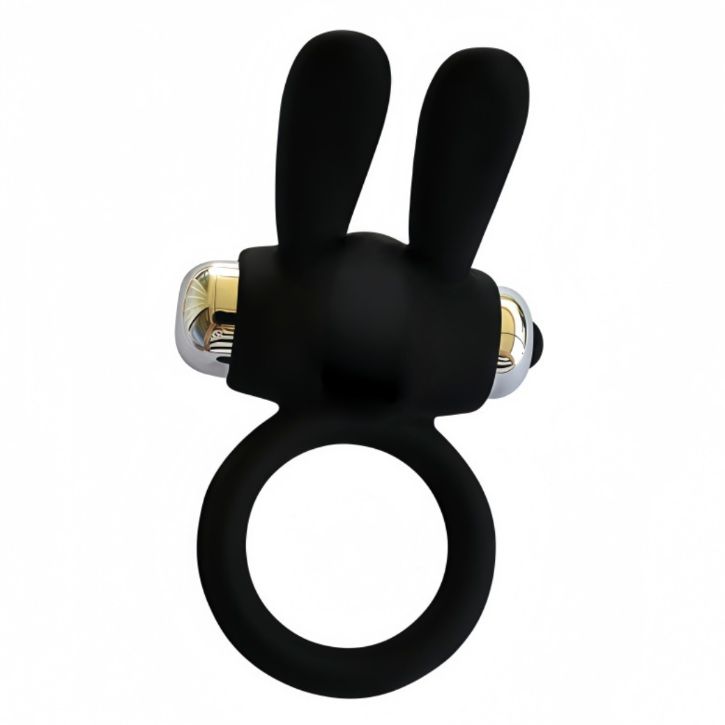 Black Penis Cock Ring Vibrator V3 黑色阴茎震动按摩套V3 2303