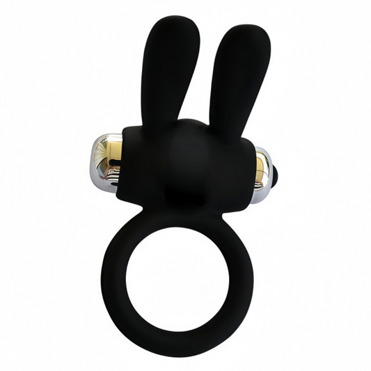 Black Penis Cock Ring Vibrator V3 黑色阴茎震动按摩套V3 2303