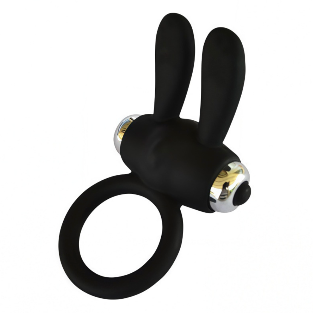 Black Penis Cock Ring Vibrator V3 黑色阴茎震动按摩套V3 2303