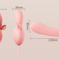 Nipple Wire Vibrator w Portable V3 电动乳夹带便携电池跳蛋 V3 2304