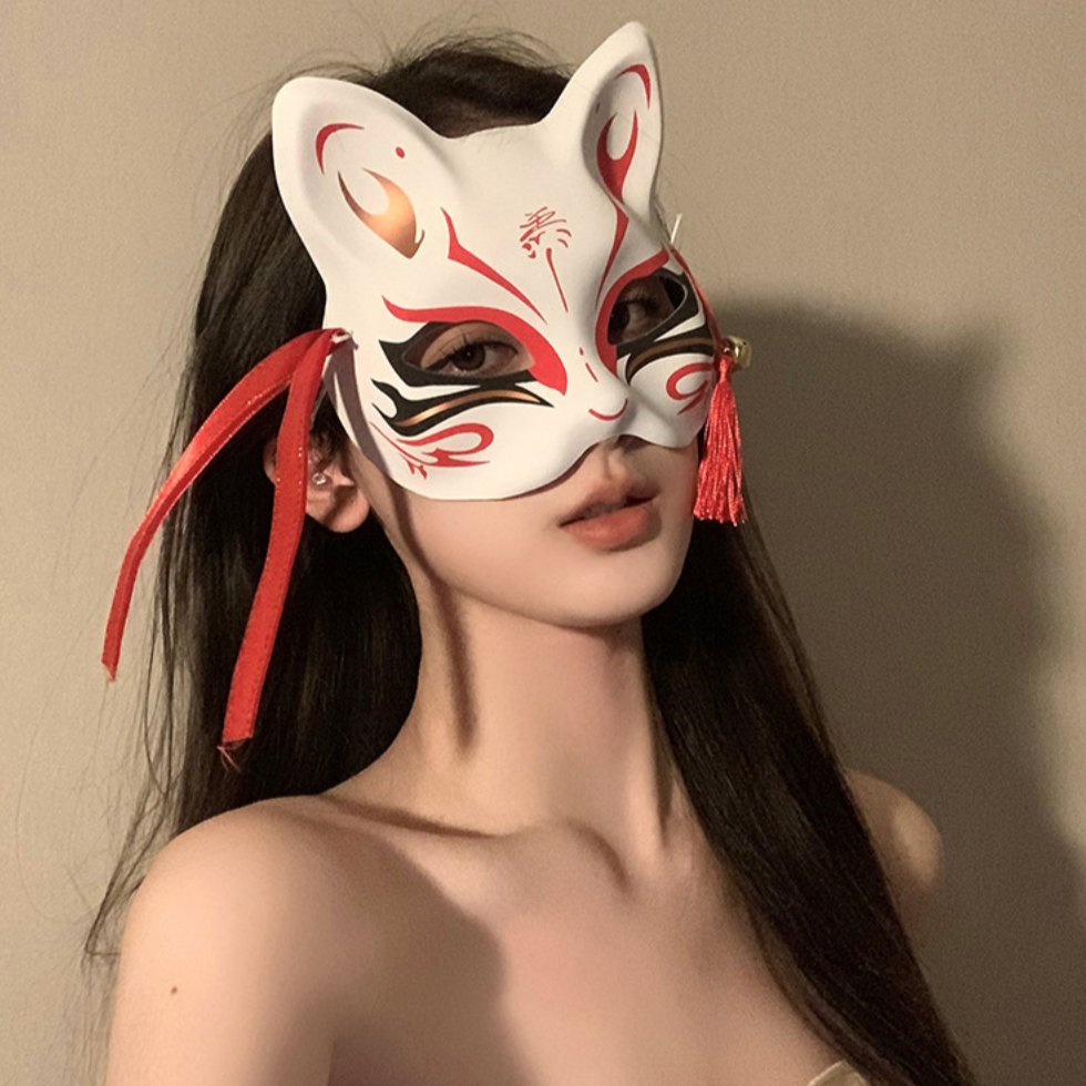 Fox Face/Eye Plastic Mask V7  狐狸面罩眼罩 V7 2314