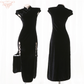 Black Qipao Uniform V4 黑色旗袍制服 V4 1537