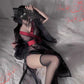 Chinese Qipao Costume Uniform v9 纯欲透视旗袍绣花制服 v9 2352
