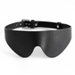PU leather black eye mask blindfolds 情趣BDSM 皮革眼罩1078